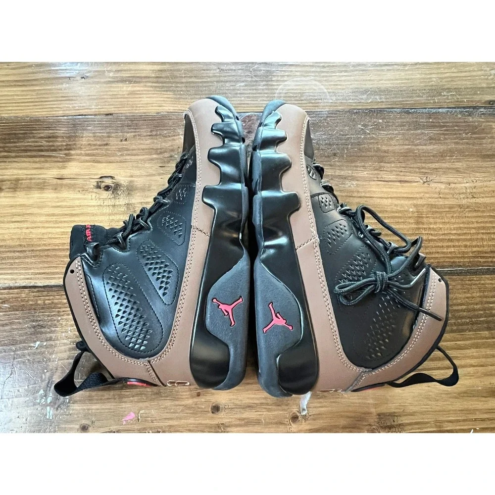 Air Jordan 9 Retro Boot NRG Olive Black Red AR4491-001 Mens 7 High Top Sneaker